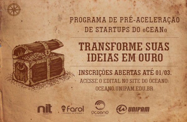 Inscrições para o Programa de Pré-Aceleração do oCEANo encerram-se em março