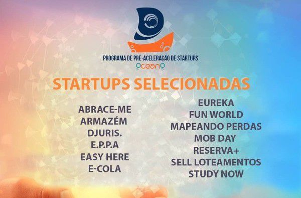 Startups Selecionadas PROGRAMA DE PRÉ-ACELERAÇÃO DO oCEANo 