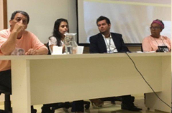 Professor e alunos de Psicologia participam de Jornada de Envelhecimento