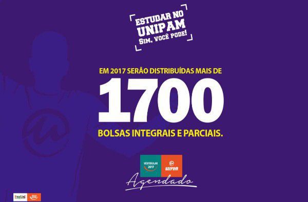 Inscrições para Bolsa Social do UNIPAM estão abertas