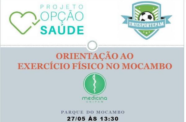 Projeto “Opção Saúde” acontece sábado no Mocambo