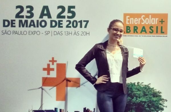 Aluna do UNIPAM participa de feira internacional em São Paulo