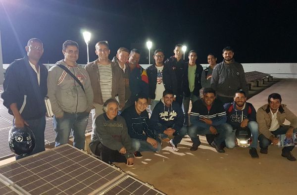 Alunos do SENAI visitam Usina Fotovoltaica do UNIPAM