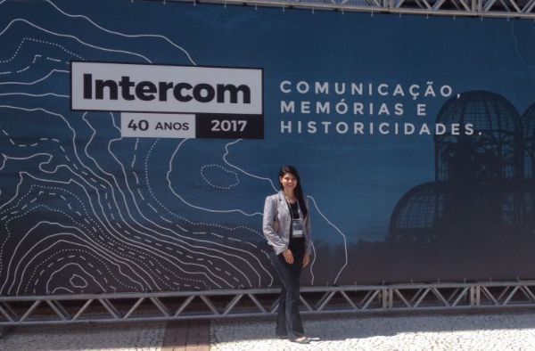 Professora do UNIPAM participa de Congresso Brasileiro de Ciências da Comunicação