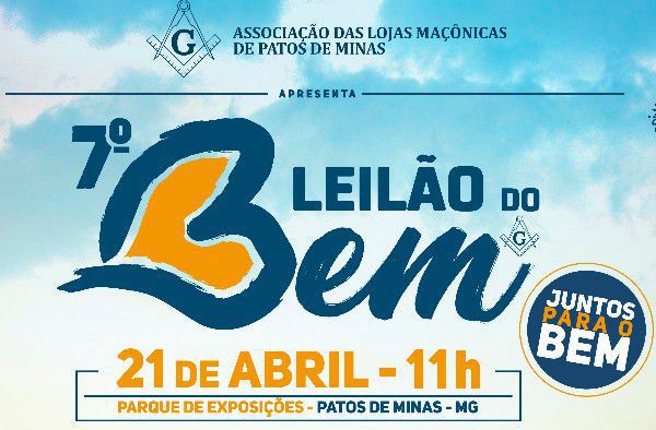 Leilão do Bem irá acontecer em abril