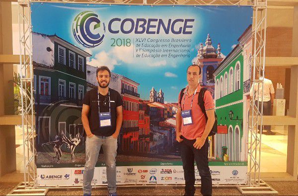 Coordenadores de Engenharia Civil e de Engenharia Elétrica participam de Congresso Brasileiro 