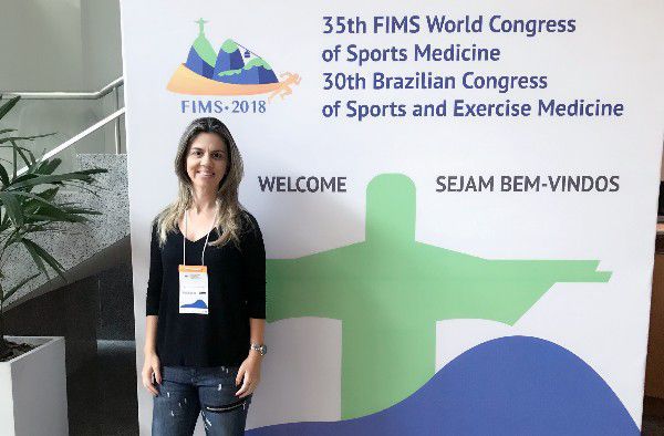 Professora do UNIPAM participa de Congresso Mundial de Medicina do Esporte