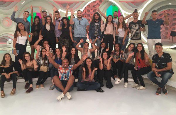 Alunos de Comunicação Social do UNIPAM visitam Rede Globo e SBT