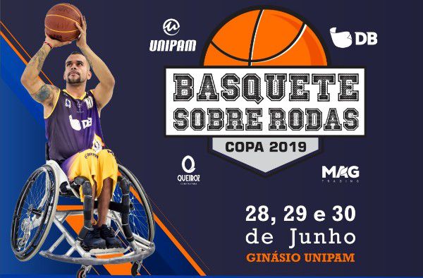 Copa 2019 de Basquete sobre Rodas será realizada em junho