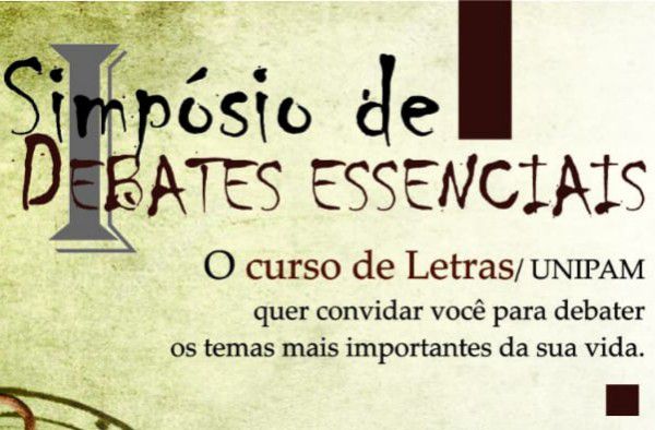 Curso de Letras promove Simpósio sobre temas existenciais