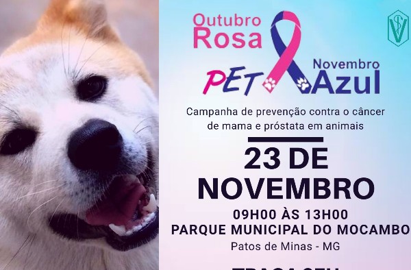 Alunos de Medicina Veterinária promoverão o evento “Outubro Rosa e Novembro Azul Pet” 