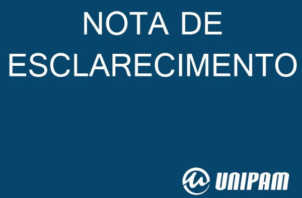 Nota de esclarecimento: Vestibular UNIPAM 2020