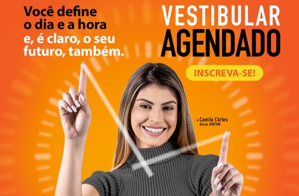 Inscrições para o Vestibular Agendado UNIPAM estão abertas