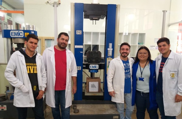 Alunos de Engenharia Civil participam de Concurso de Estabilidade de Taludes