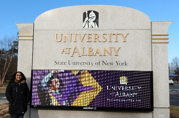 Aluna de Agronomia participa de intercâmbio na University at Albany 