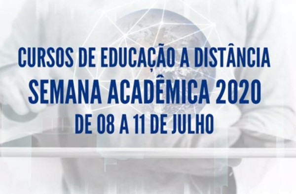 Semana Acadêmica dos cursos de Educação a Distância tem início nesta quarta-feira