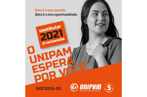 Inscrições, on-line, para o Vestibular UNIPAM terminam nesta terça-feira