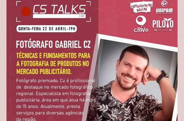 Fotografia publicitária é tema de CS Talks