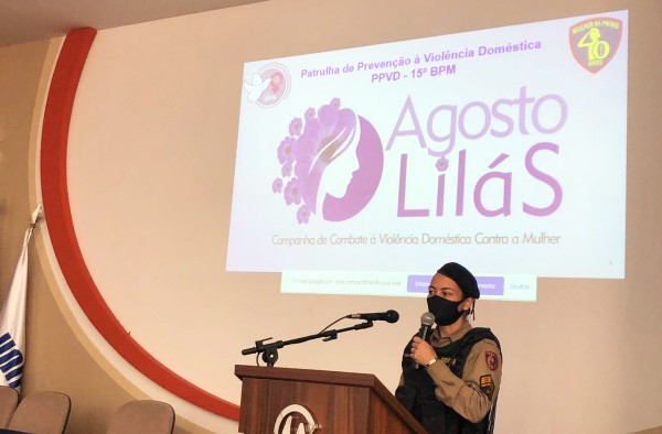 “Agosto Lilás: Juntos no Combate à Violência Doméstica” foi tema de palestra no UNIPAM