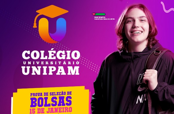 Últimos dias para se inscrever na prova de seleção de bolsas do Colégio Universitário