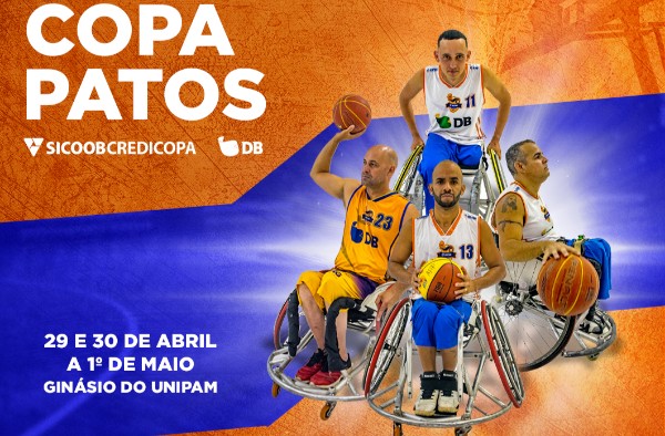 Copa de Basquete em Cadeiras de Rodas será realizada no UNIPAM