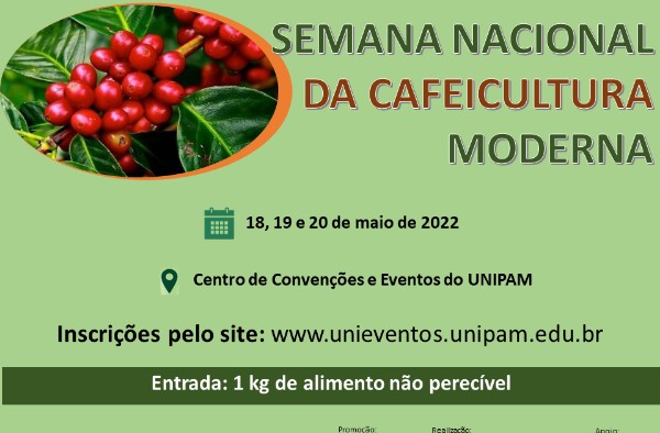 Semana Nacional da Cafeicultura Moderna é realizada no CCE