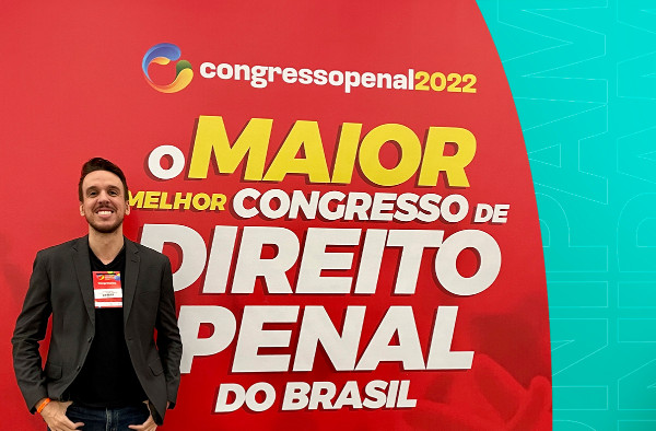 Professor do curso de Direito participa de “Congresso Brasileiro de Direito Penal”