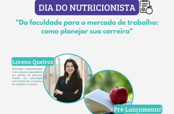 Evento em comemoração ao “Dia do Nutricionista” acontece amanhã