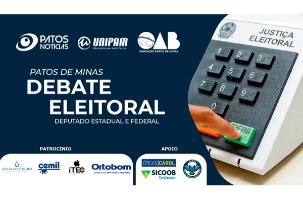 Candidatos a deputado estadual e a deputado federal participam de debate nesta semana