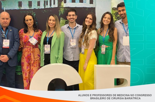 Alunos de Medicina apresentam trabalhos em Congresso Brasileiro de Cirurgia Bariátrica e Metabólica