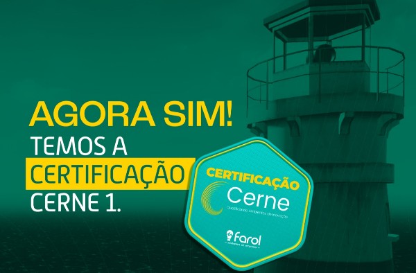 Farol Incubadora de Empresas recebe certificação CERNE 1