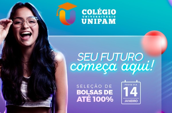 Últimos dias para se inscrever na prova de seleção de bolsas do Colégio Universitário