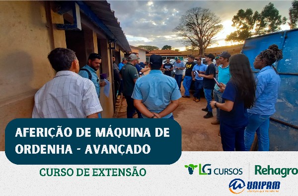 “Aferição de Máquina de Ordenha - Avançado” é tema de curso no UNIPAM