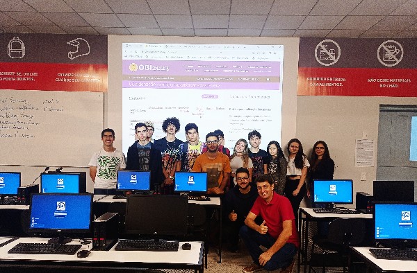 Alunos de Sistemas de Informação participam da 1ª fase da Olimpíada Brasileira de Informática