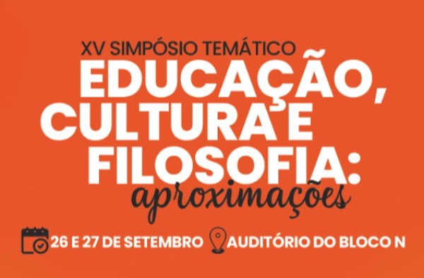 UNIPAM promove “Simpósio Temático: Educação, Cultura e Filosofia – Aproximações”