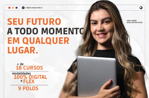 UNIPAM está com inscrições abertas para o Vestibular Agendado e para o Vestibular On-line da Educação Digital