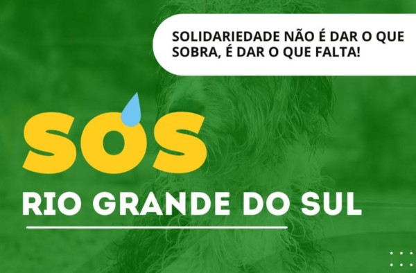 Alunos de Medicina Veterinária promovem arrecadação de ração e água potável para enviarem ao Rio Grande do Sul