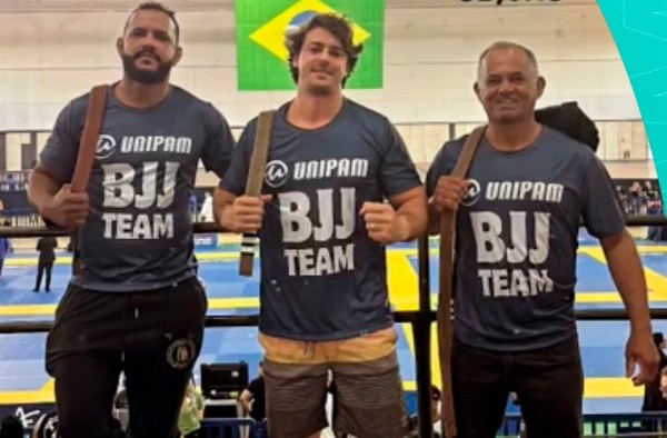 Atletas de jiu-jítsu, apoiados pelo UNIPAM, conquistam medalhas de prata e de bronze