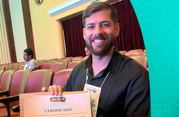 Aluno de Medicina é premiado, em 1º lugar, no Congresso Mineiro de Ortopedia e Traumatologia