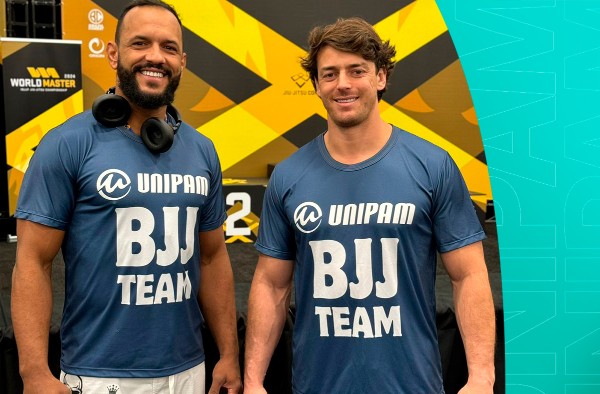 Atletas de jiu-jítsu, apoiados pelo UNIPAM, participam de competição mundial em Las Vegas