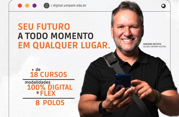 UNIPAM está com inscrições abertas para o Vestibular da Educação Digital