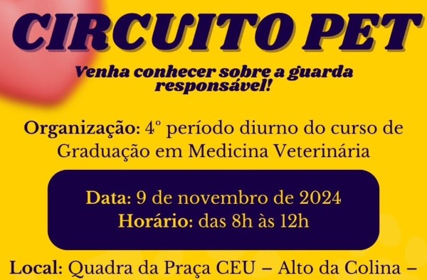 Alunos de Medicina Veterinária promovem “Mutirão da Microchipagem”