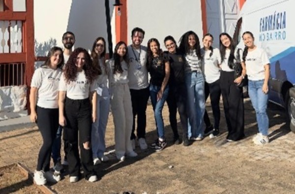 Alunos de Nutrição participam do “Ação no Bairro” no Distrito de Areado
