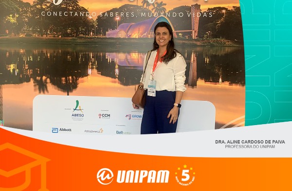 Professora do UNIPAM participa de Congresso Brasileiro de Obesidade e Síndrome Metabólica