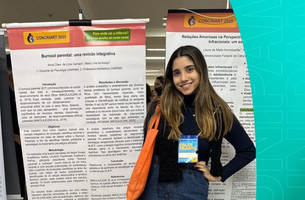 Aluna de Psicologia apresenta trabalho em Congresso Nacional no Rio Grande do Sul