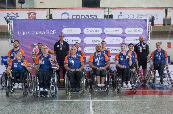 Equipe APP/UNIPAM/DB conquista medalha de bronze na Liga Copasa de Basquete em Cadeira de Rodas   