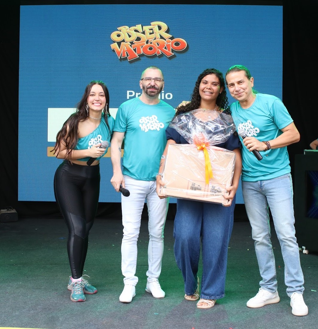 Ganhadora do notebook Ganhadora do notebook