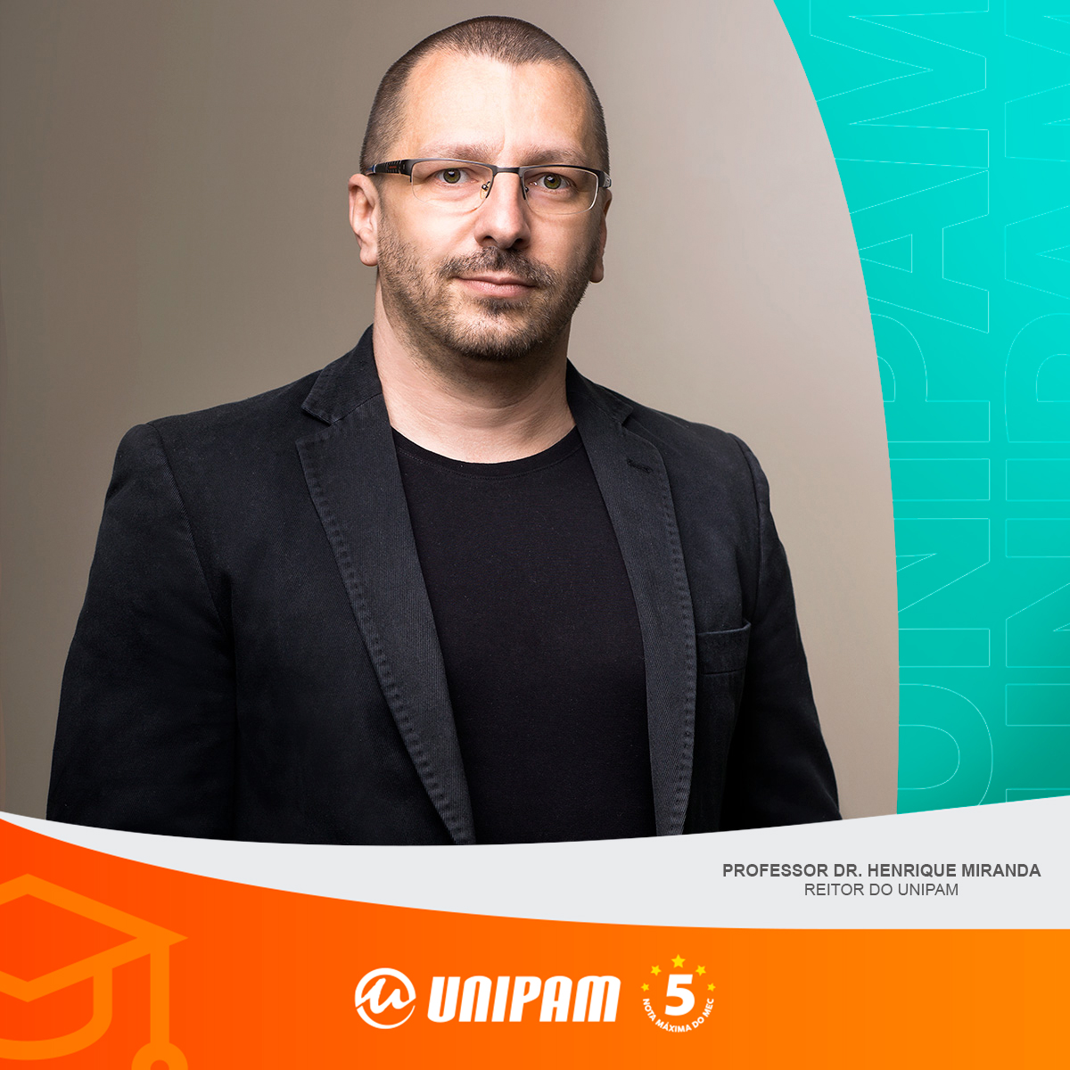 O reitor do UNIPAM, professor Dr. Henrique Miranda O reitor do UNIPAM, professor Dr. Henrique Miranda